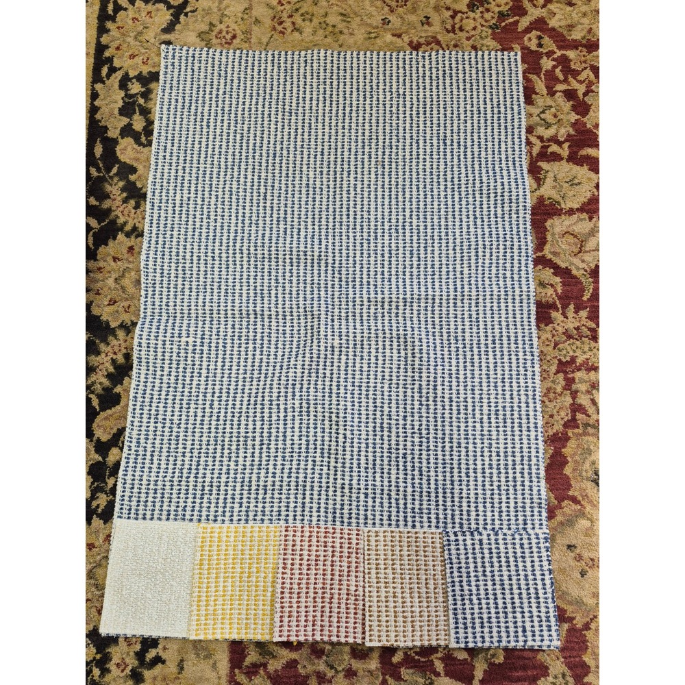 Etamine Zimmer & Rohde Sirocco Blue Woven Indoor Outdoor Upholstery Fabric